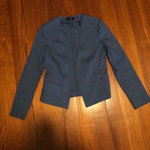 Theory Stretch Fitted Blazer in Blue Size 00
